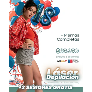 Piernas Completas Depilación Láser