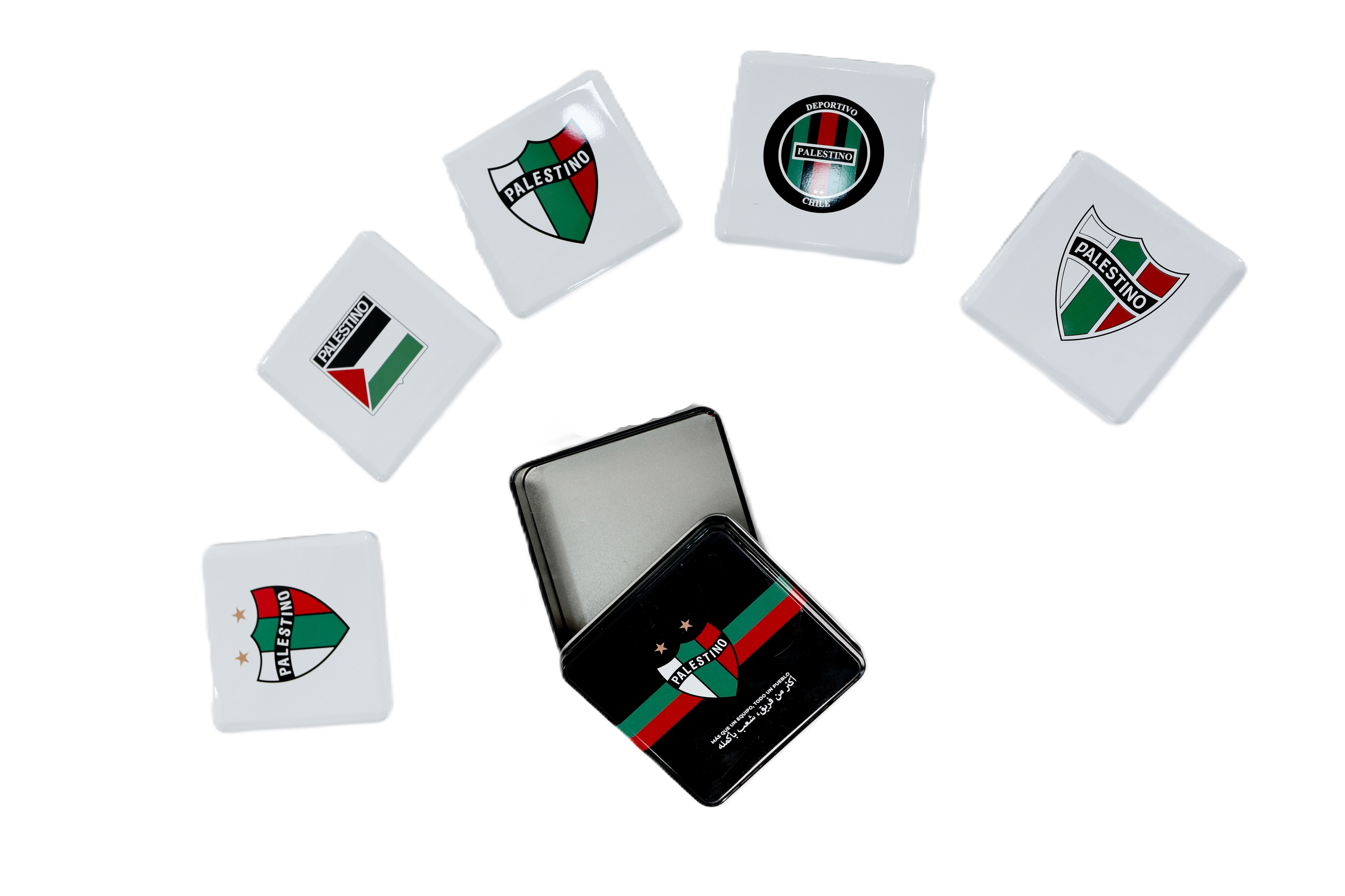 SET DE 5 POSAVASOS BLANCOS