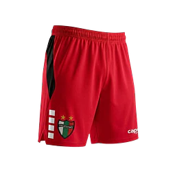 SHORT DE PARTIDO ROJO ADULTO 2026 