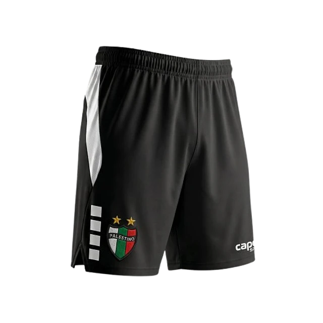 SHORT PARTIDO NEGRO ADULTO 2026 
