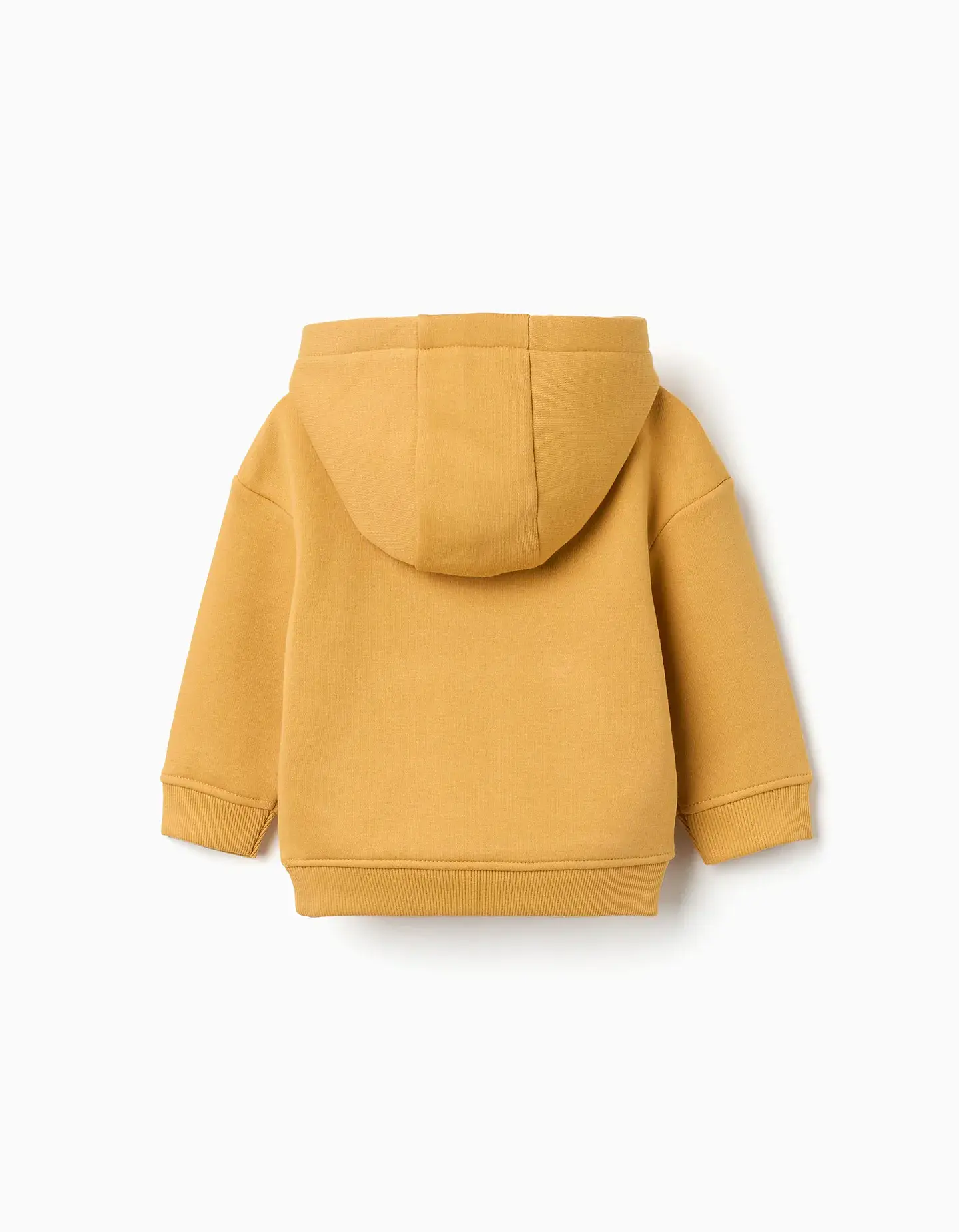 Sweat cardada com capuz Tiny Friends para bebé menino, amarelo 2