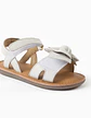 Sandália menina Leather White - Thumbnail 4