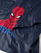 Poncho de chuva com capuz Spider-Man para bebé e menino, azul-escuro - Thumbnail 4