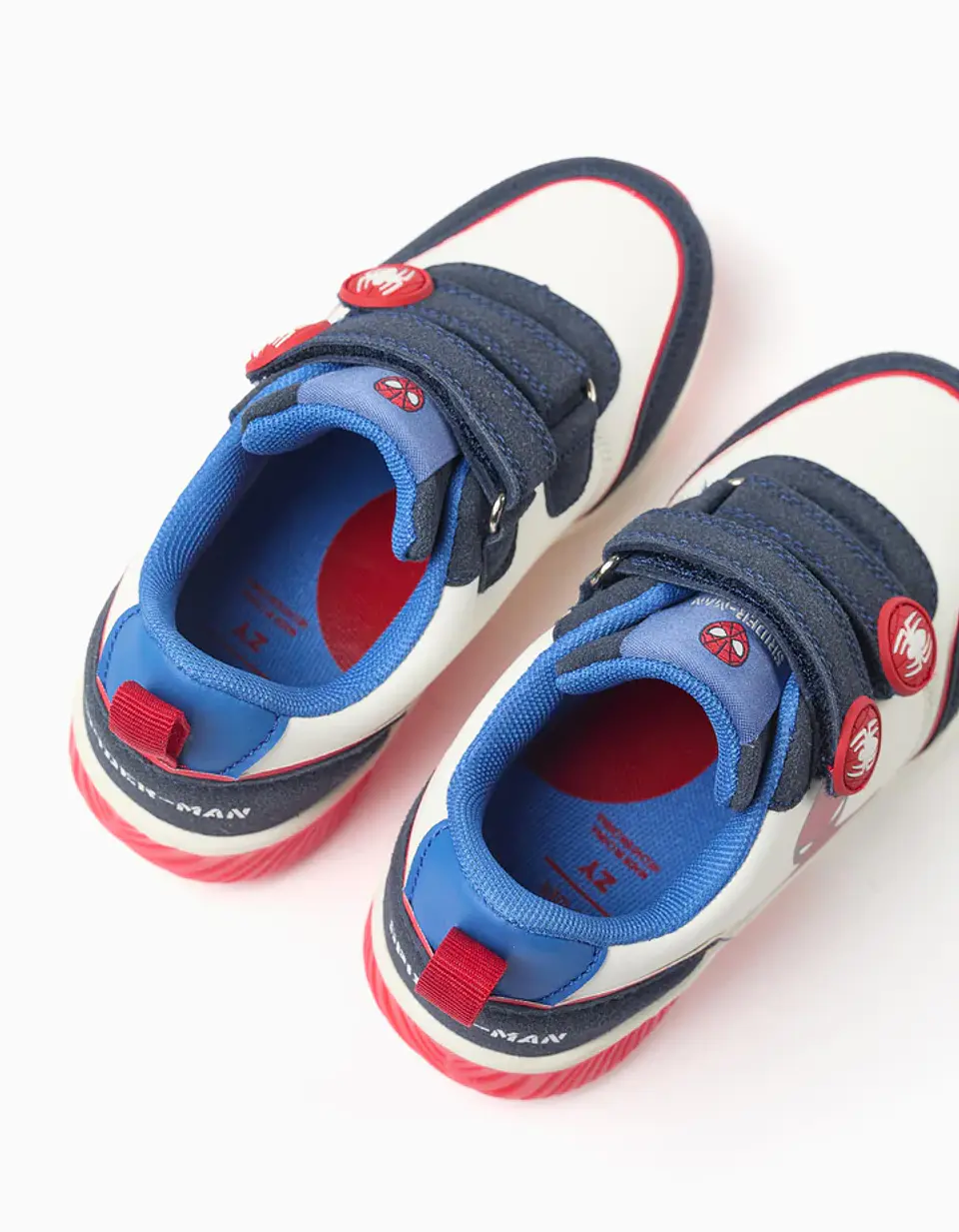 Sapatilhas com luzes Spider-Man para menino, branco/azul/vermelho 3