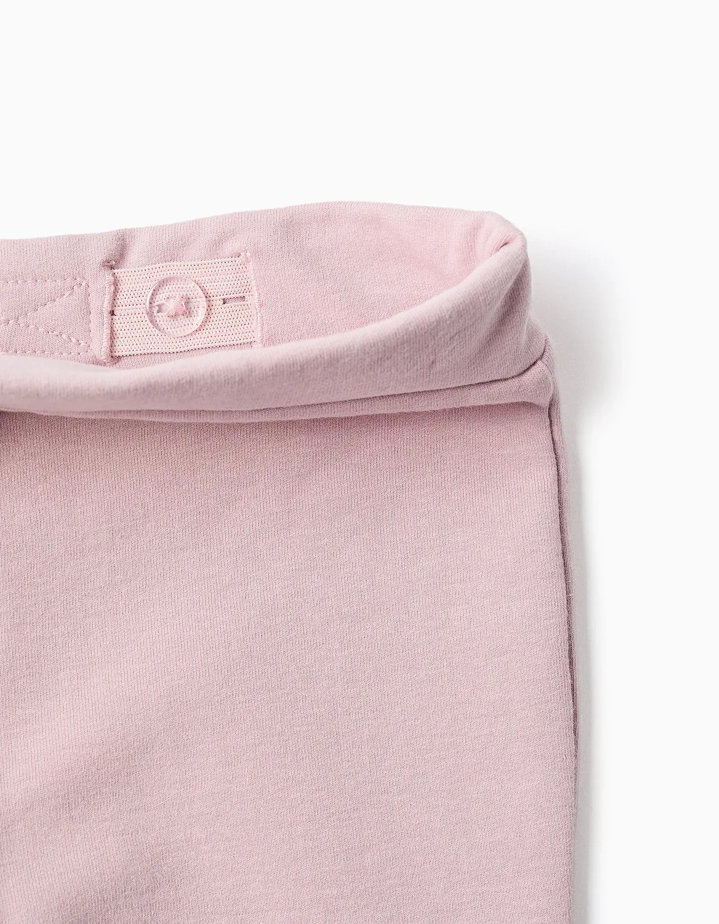 Leggings à boca de sino cardadas para bebé menina, lilás 3
