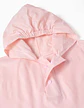 Poncho de chuva com capuz e estampado Stitch para bebé e menina, rosa - Thumbnail 3