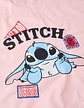 Poncho de chuva com capuz e estampado Stitch para bebé e menina, rosa - Thumbnail 5