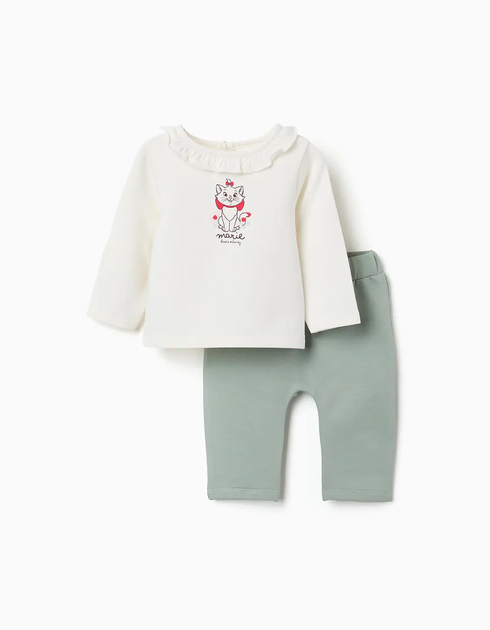 DISNEY JOGGING SET BRUSHED - WHITE 1