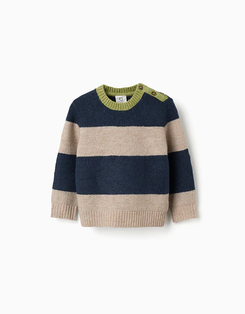 SWEATER KNIT - DARK BLUE