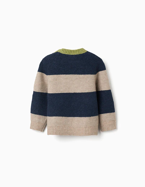 SWEATER KNIT - DARK BLUE