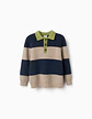 SWEATER KNIT - DARK BLUE  - Thumbnail 1