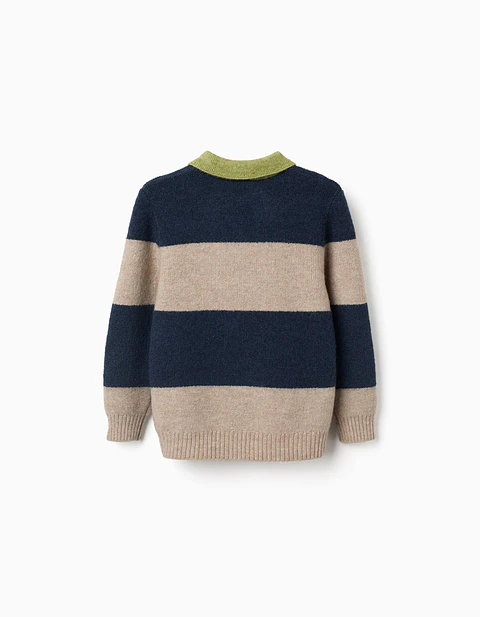 SWEATER KNIT - DARK BLUE 