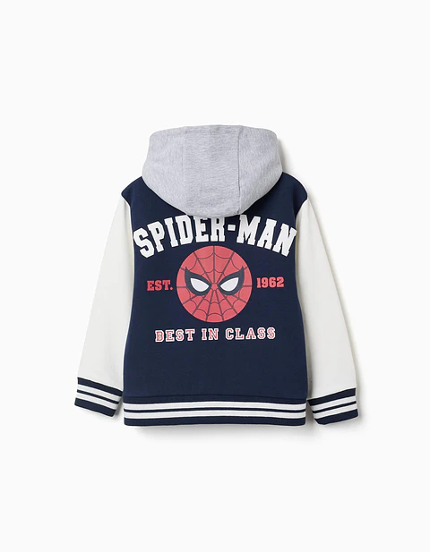  JACKET FLEECE BRUSHED - DARK BLUE