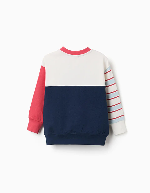 SM SWEATSHIRT UNBRUSHED - DARK BLUE