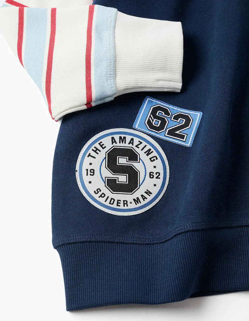 SM SWEATSHIRT UNBRUSHED - DARK BLUE 3