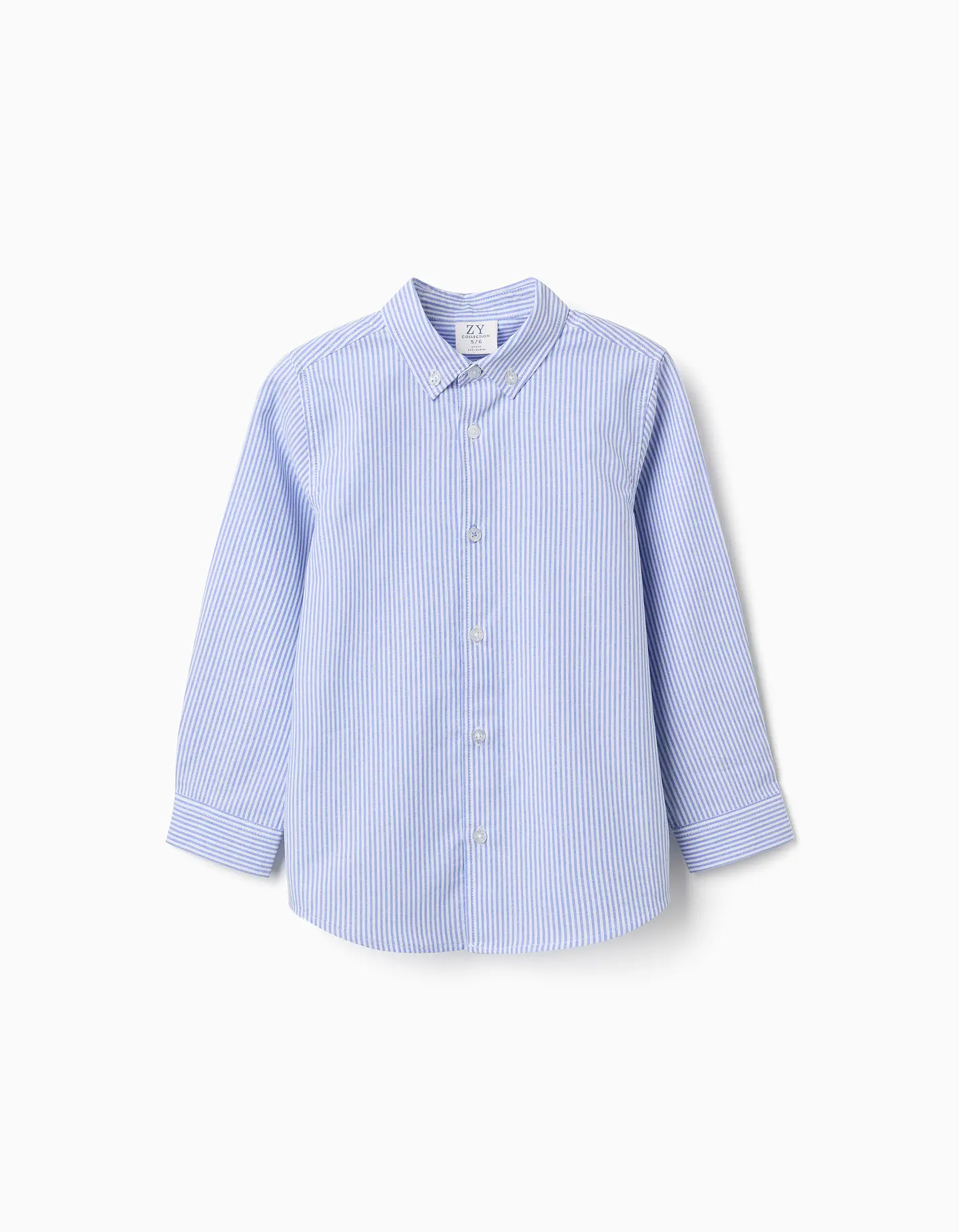  LS SHIRT OXFORD - LIGHT BLUE 1