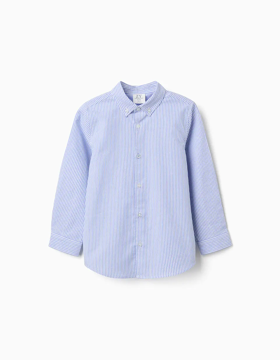 LS SHIRT OXFORD - LIGHT BLUE 1
