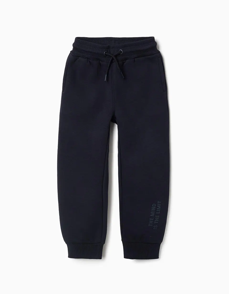 PANTS FLEECE BRUSHED - DARK BLUE 1