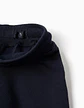 PANTS FLEECE BRUSHED - DARK BLUE - Thumbnail 3
