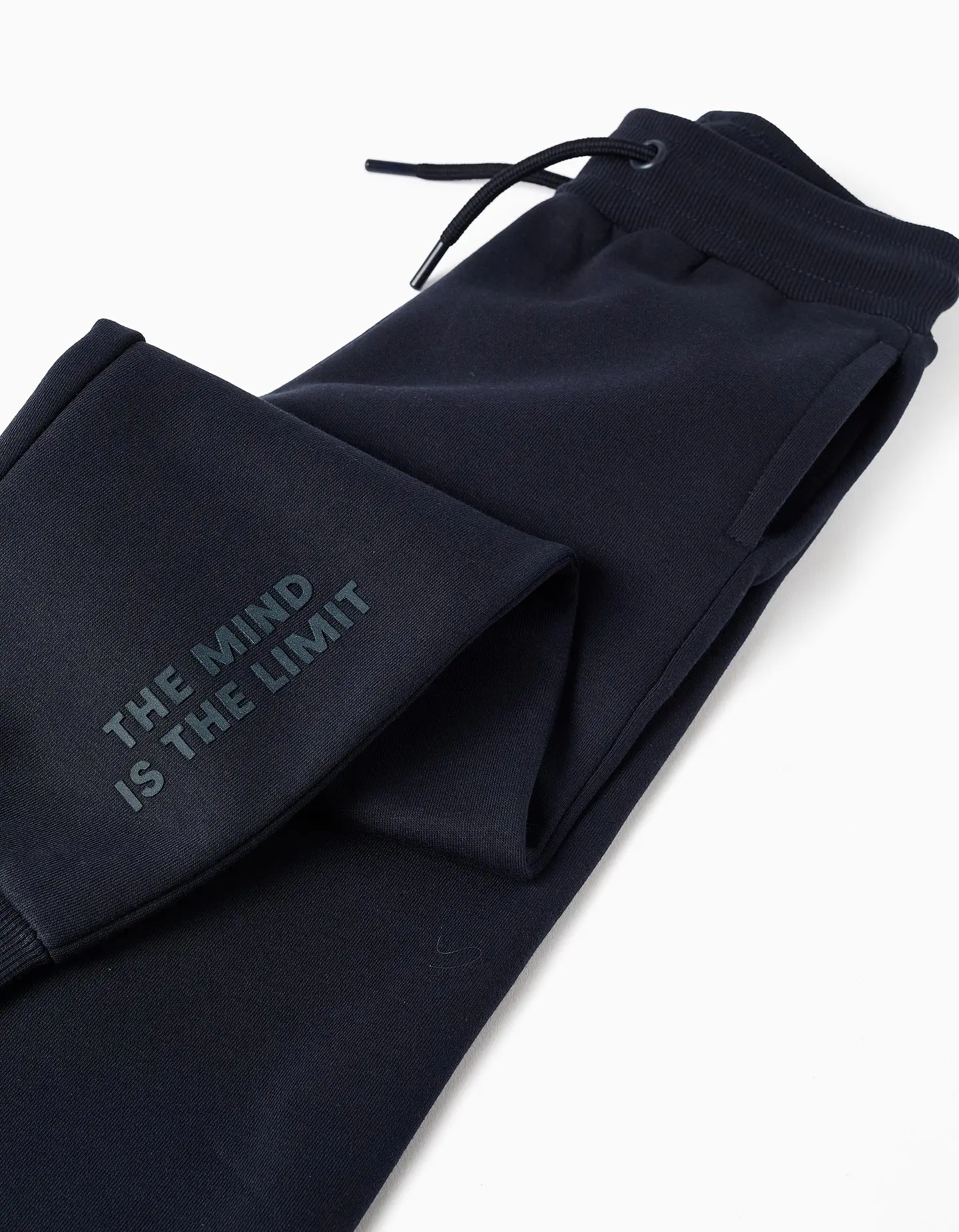 PANTS FLEECE BRUSHED - DARK BLUE 4