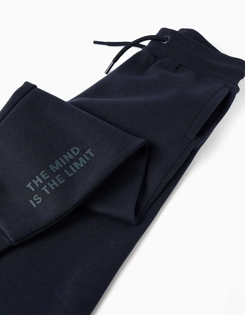 PANTS FLEECE BRUSHED - DARK BLUE 4
