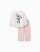  DIS JOGGING SET BRUSHED - WHITE - Thumbnail 1