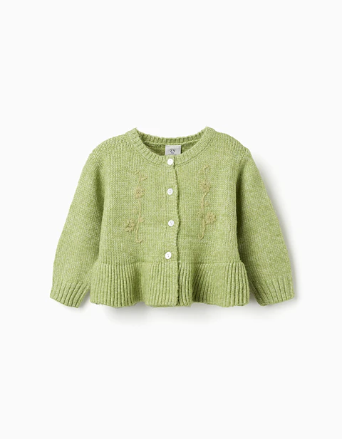 CARDIGAN TRICOT - LIGHT GREEN
