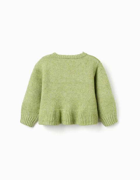 CARDIGAN TRICOT - LIGHT GREEN