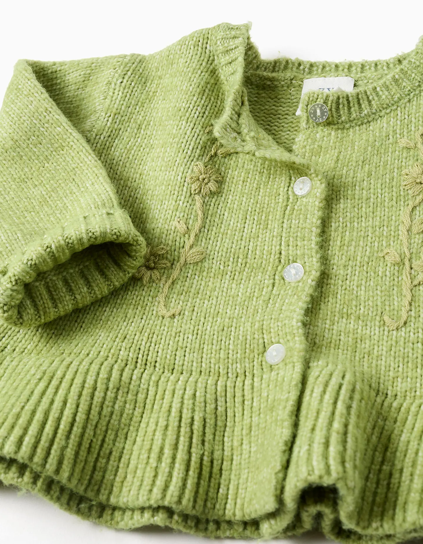 CARDIGAN TRICOT - LIGHT GREEN 3