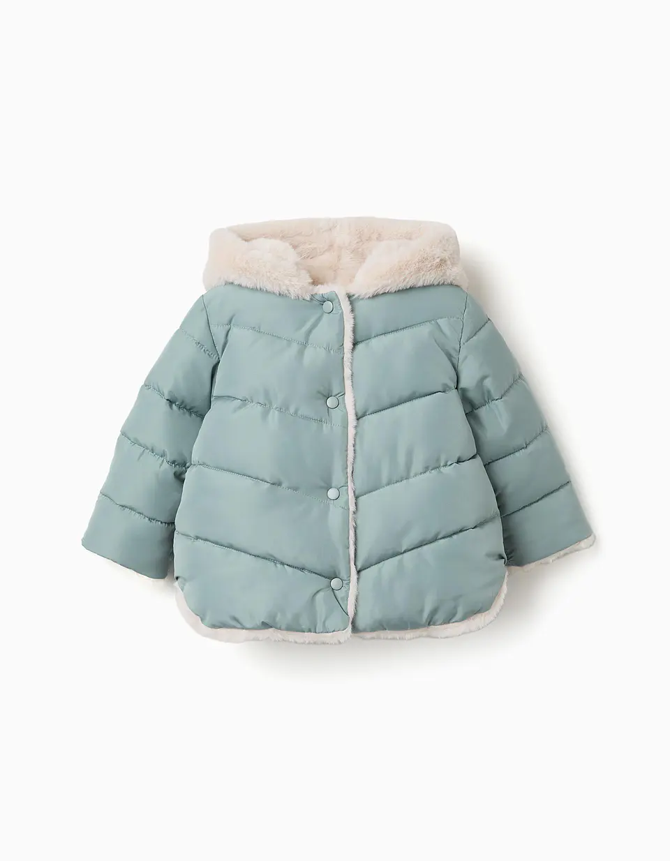 PARKA HOODED PES - GREEN 1