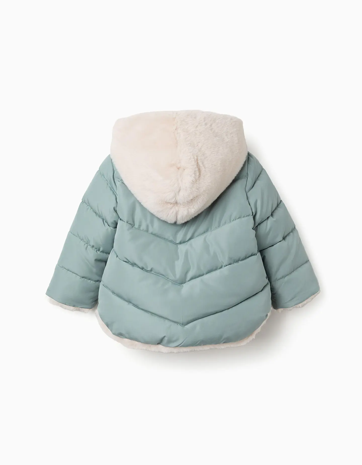 PARKA HOODED PES - GREEN 2