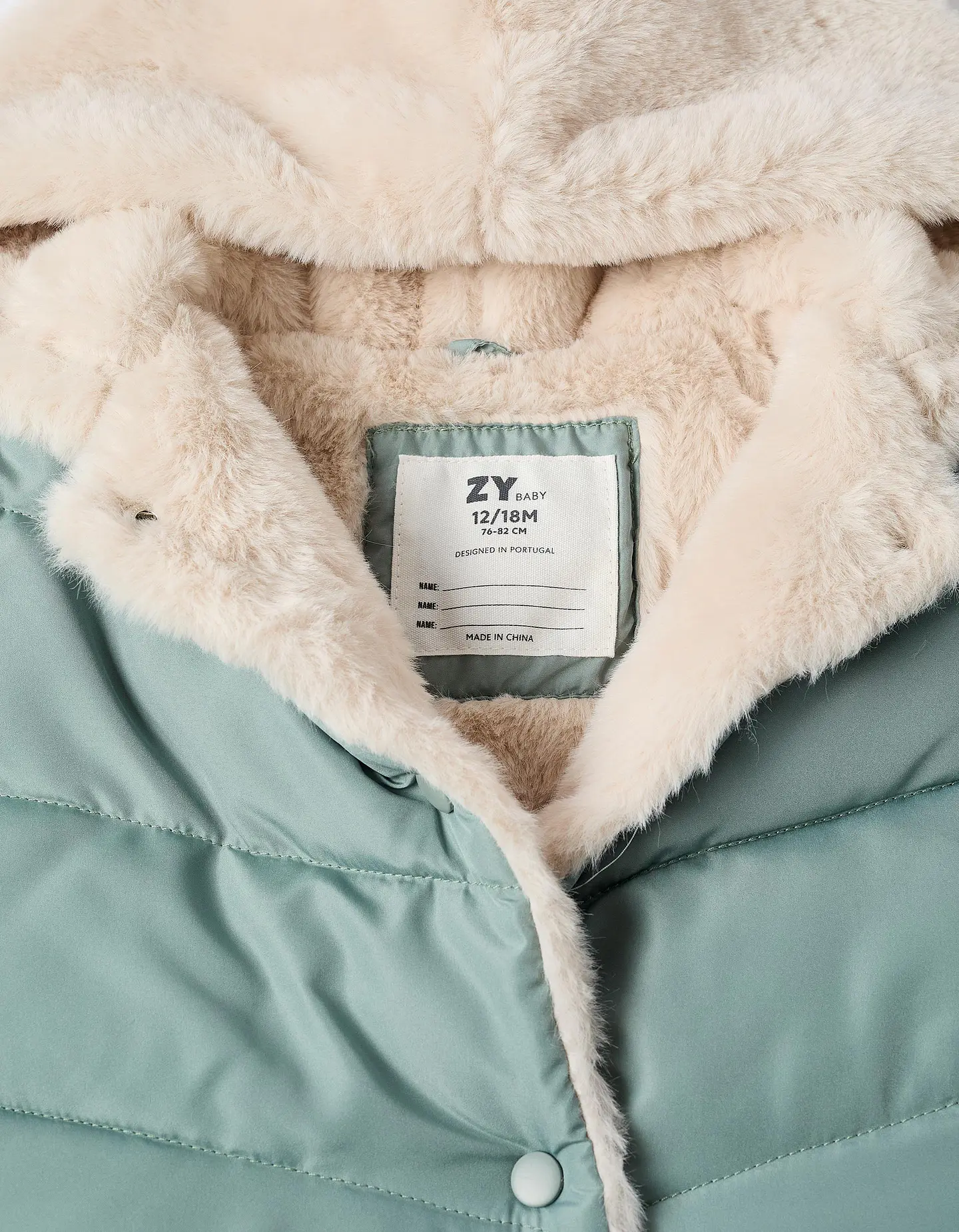 PARKA HOODED PES - GREEN 3