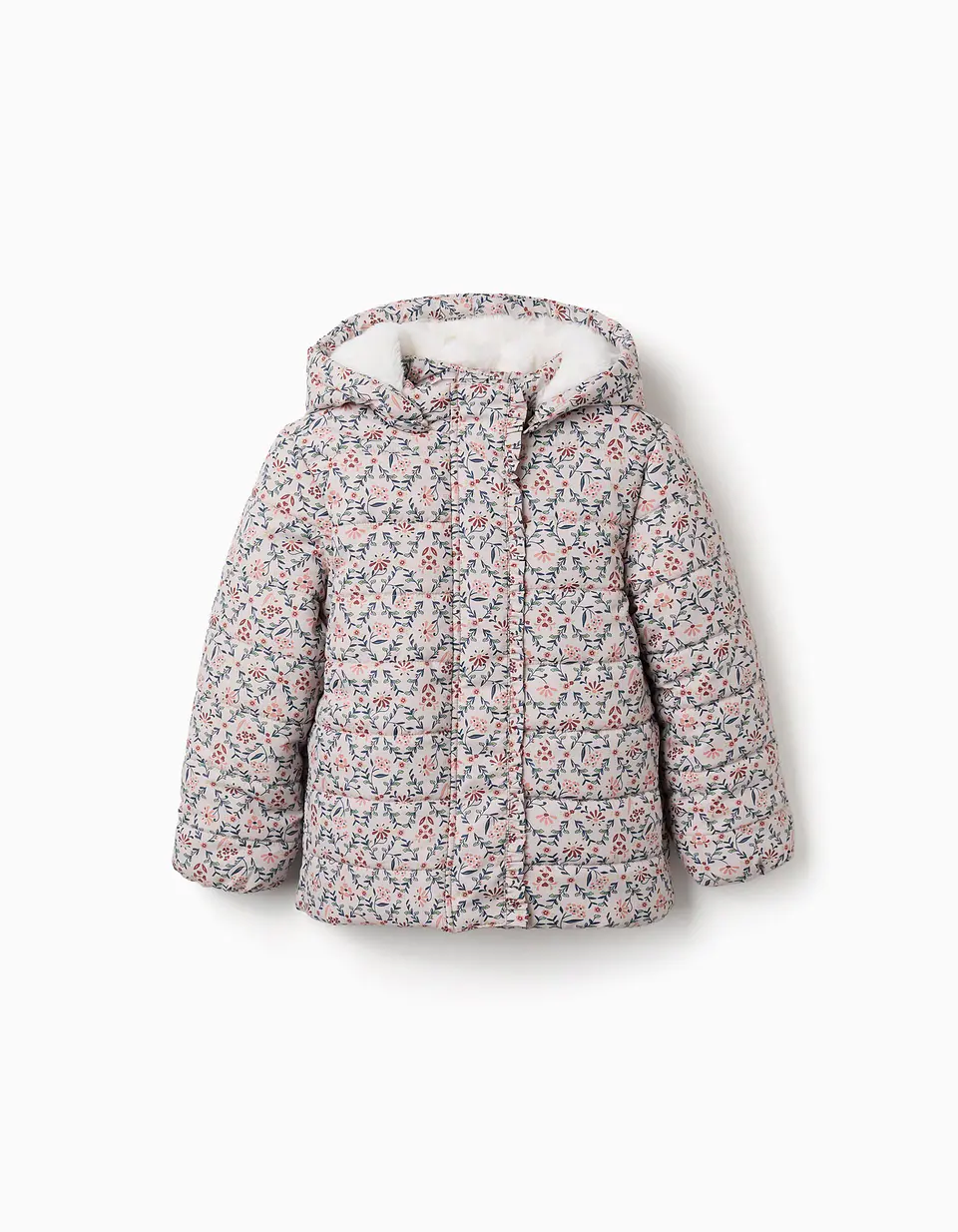  PUFFER PES AOP FUR - LIGHT BEIGE 7