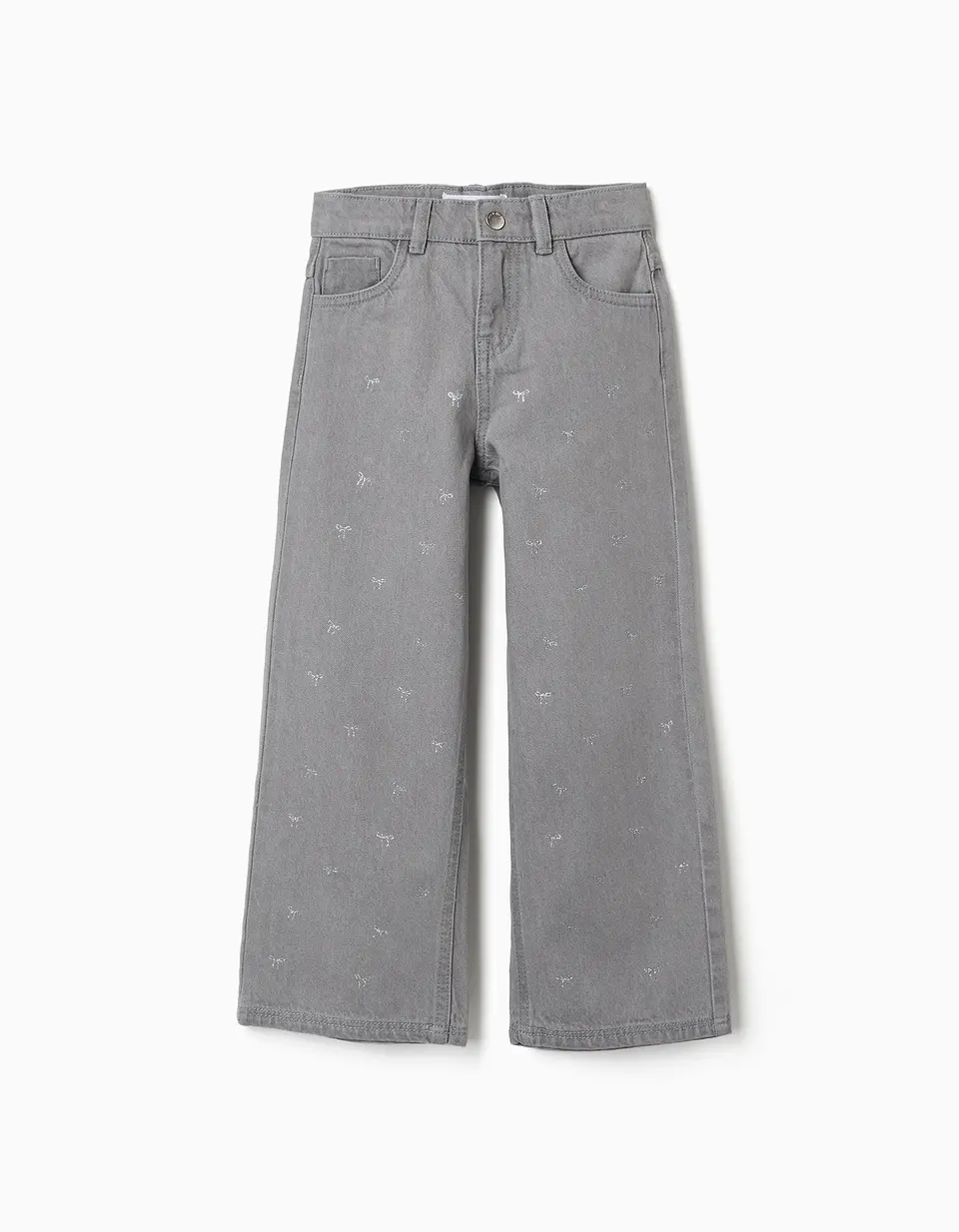  PANTS DENIM GLITTER - LIGHT GREY 1