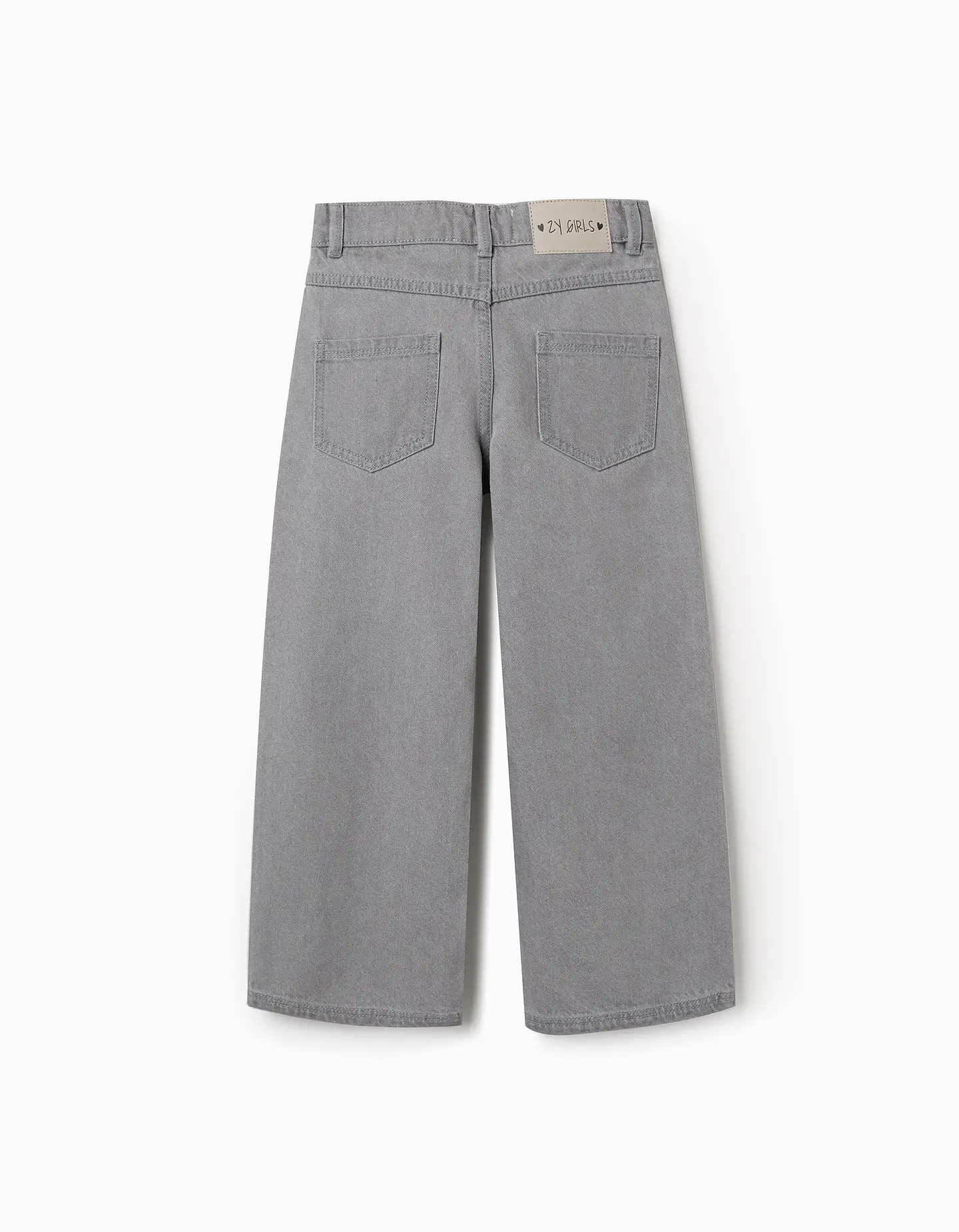  PANTS DENIM GLITTER - LIGHT GREY 2