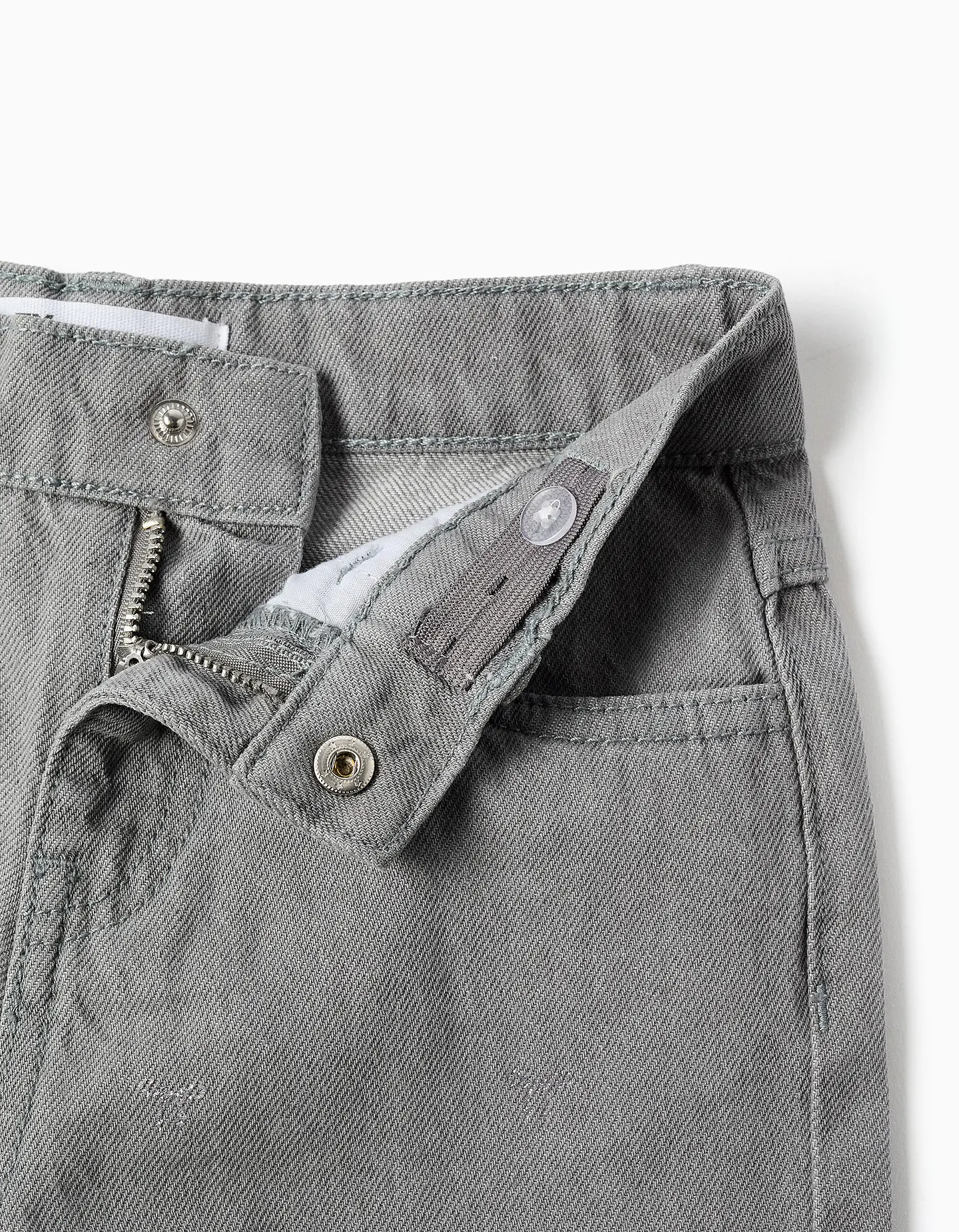  PANTS DENIM GLITTER - LIGHT GREY 3