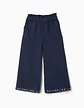 PANTS COTTON - DARK BLUE - Thumbnail 1