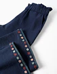  PANTS COTTON - DARK BLUE - Thumbnail 4