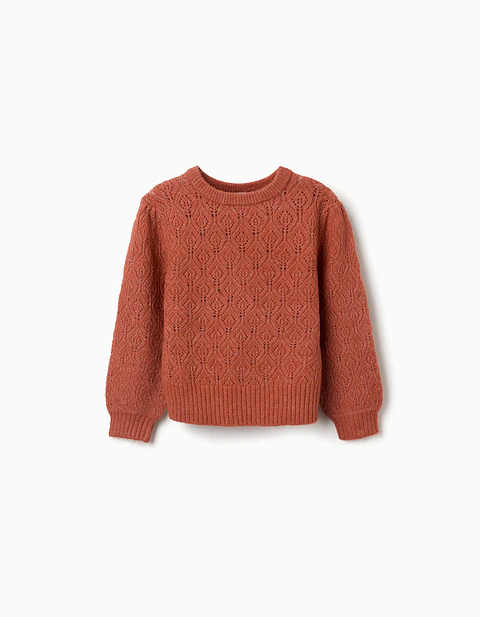 SWEAT KNIT - BROWN