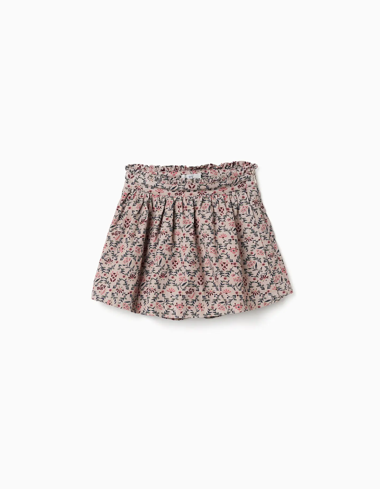 SHORTS AOP CORDUROY - LIGHT BEIGE 1