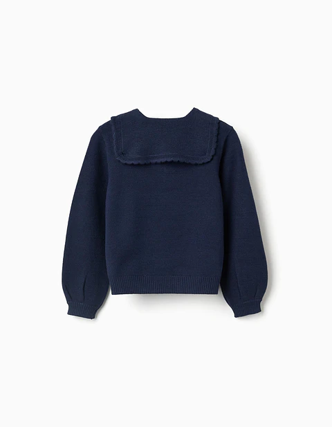 SWEATER KNIT BEST - DARK BLUE 