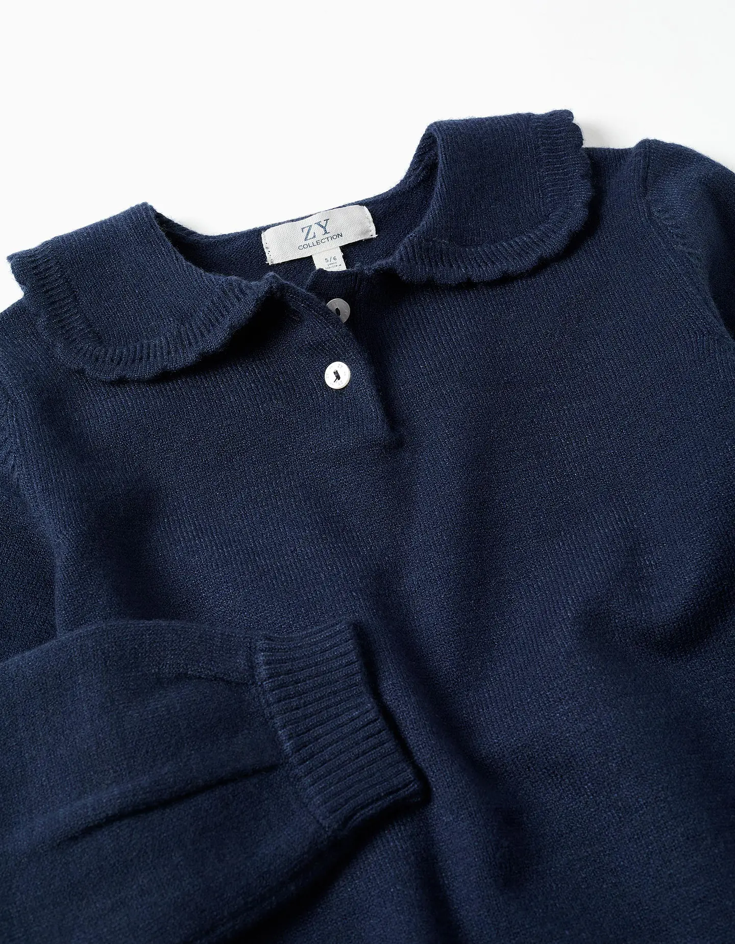 SWEATER KNIT BEST - DARK BLUE  3