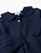 SWEATER KNIT BEST - DARK BLUE  - Thumbnail 3