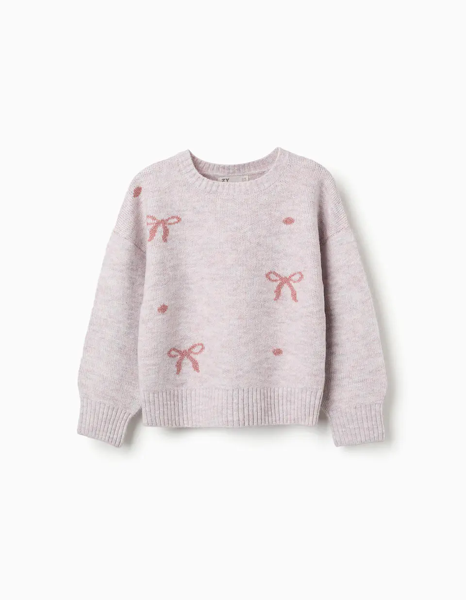  Knit Sweater - LIGHT PINK 1