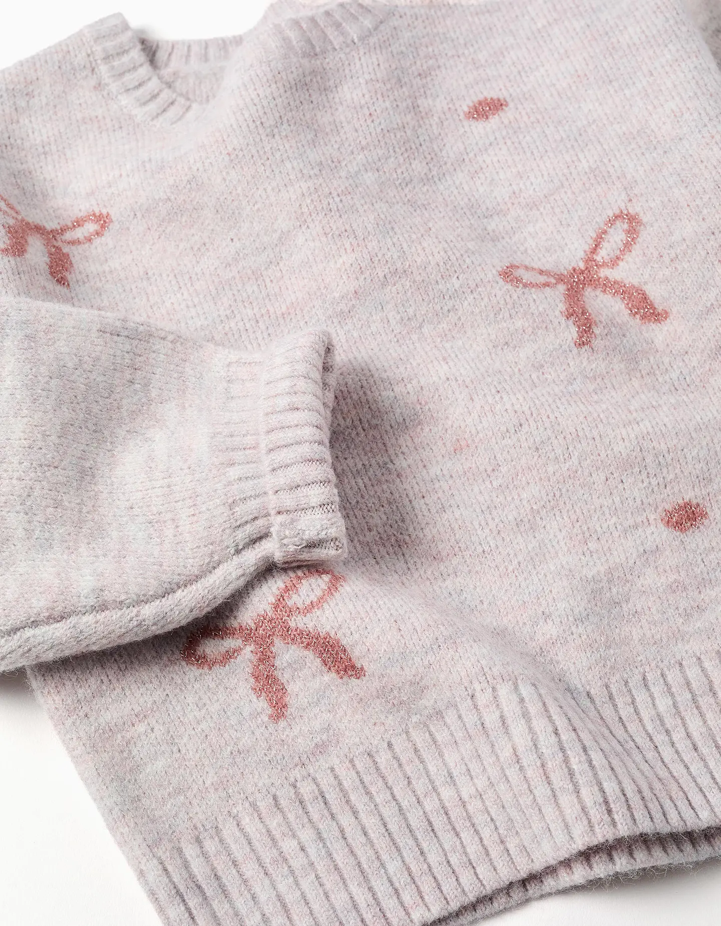  Knit Sweater - LIGHT PINK 3