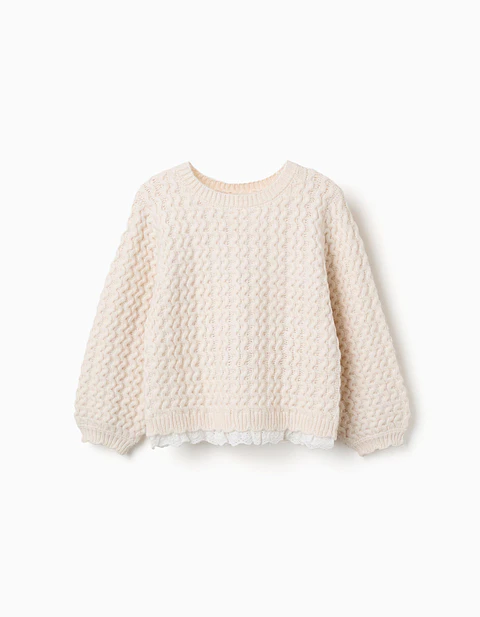 SWEAT KNIT - LIGHT BEIGE