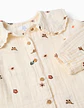 BLOUSE LS COTTON - WHITE - Thumbnail 3