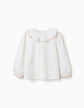  LS SHIRT POPLIN - WHITE - Thumbnail 1
