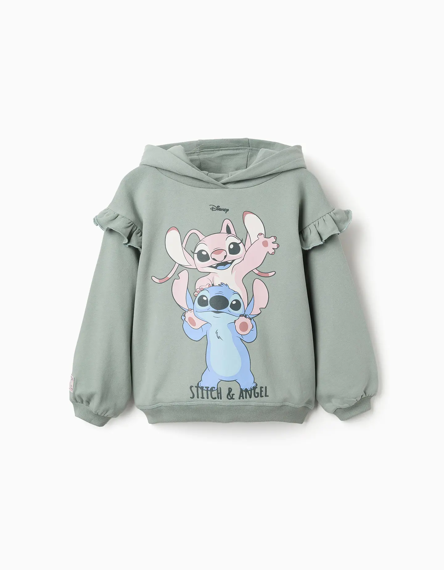 DIS SWEATSHIRT BRUSHED - GREEN 1