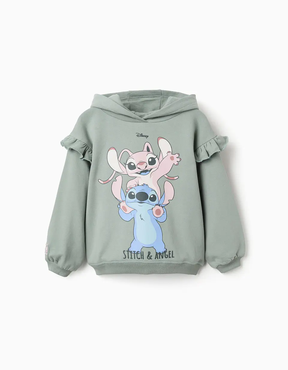 DIS SWEATSHIRT BRUSHED - GREEN 1